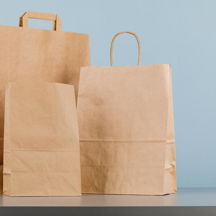 kraft paper bags for take out food