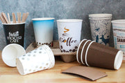 Hot cups with unique custom branding