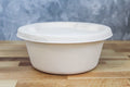 Lid for 32oz Deep Fiber Bowl (400pcs) | PFAS-Free | Compostable | Leak-Proof