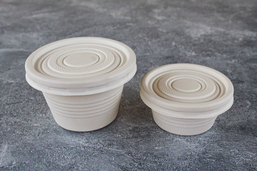 Lid Only for 2oz Cornstarch Souffle Cup - This Element Inc.