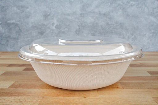 PET Lid for Molded Fiber Round Bowl - This Element Inc.