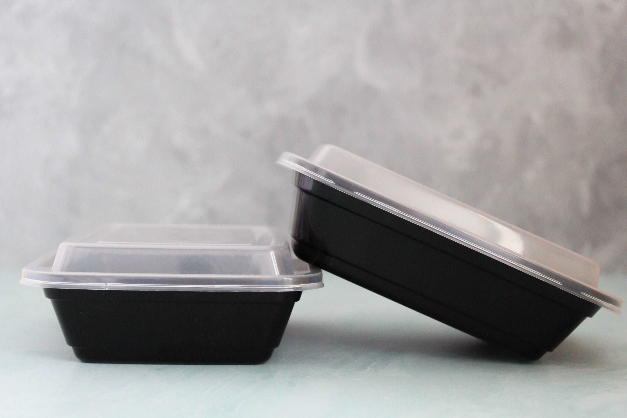 Rectangular Plastic Container With Ribbon Disposable Plastic Rectangular Containers with Lids included — This ...