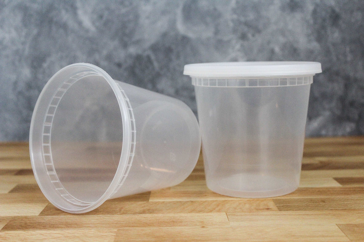 32oz Plastic Soup Container (240pcs)