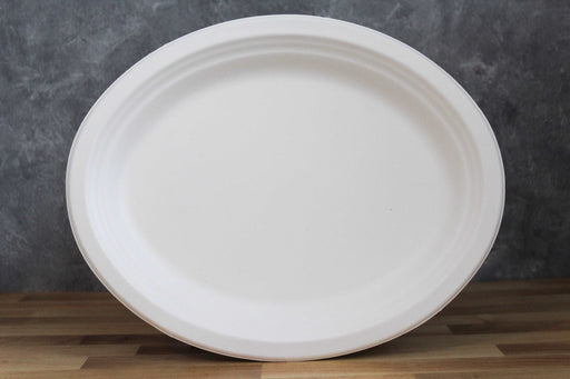 Molded Fiber Large Oval Plate - This Element Inc.