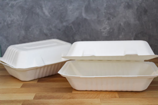 9"x6" Clamshell Molded Fiber (200pcs) - This Element Inc.