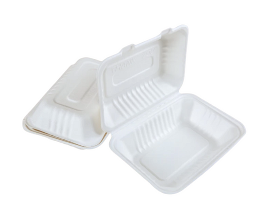 9"x6" Clamshell Molded Fiber (200pcs) - This Element Inc.