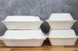 6" Large Clamshell Molded Fiber (500pcs) - This Element Inc.