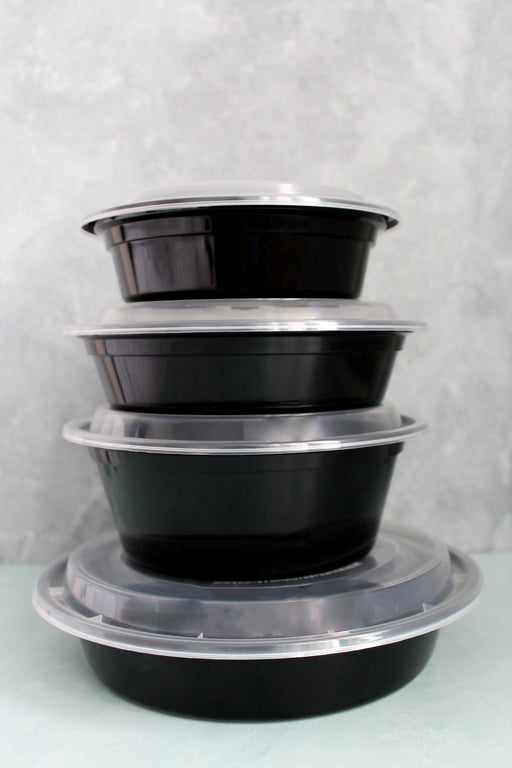 32oz 7" Round Container - Lid Included (150pcs) - This Element Inc.