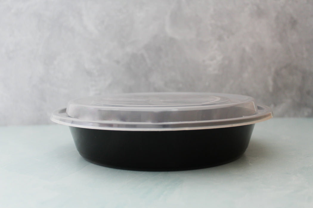48oz 9" Round Container - Lid Included (150pcs)
